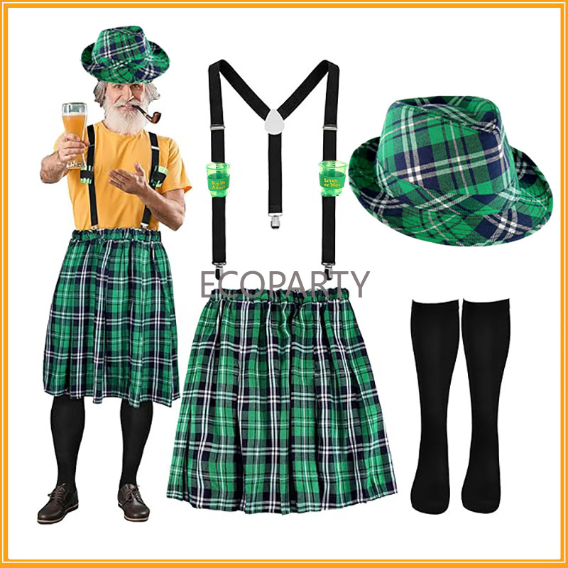 Sock Garter Men - Set di costumi per il giorno