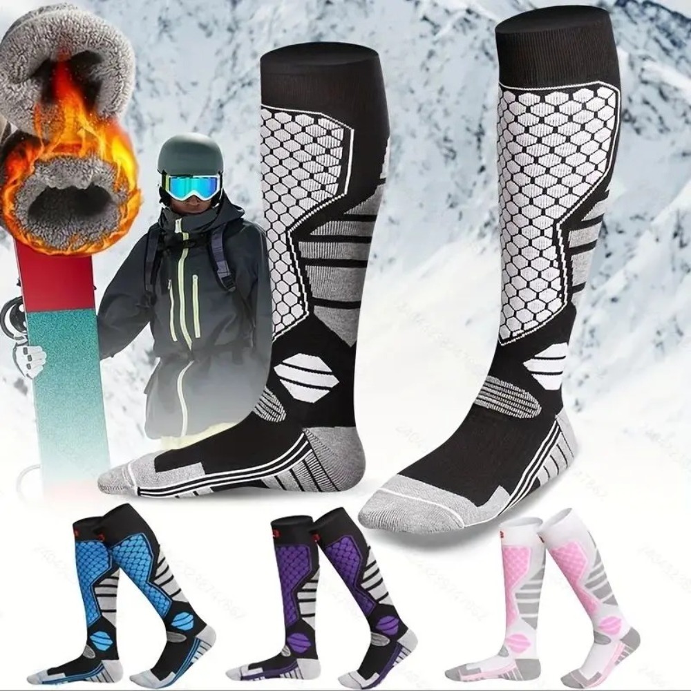 Sock Garter Men - Calzini da sci invernali caldi -