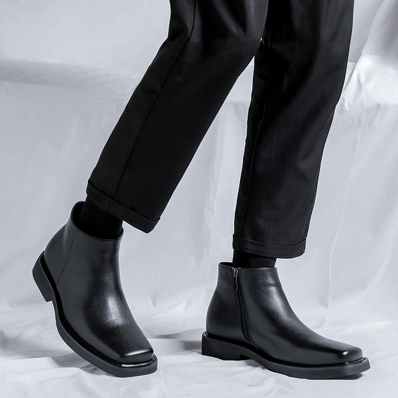 Moda di lusso Nero Uomo Scarpe - Men Formal Wear With Boots recensione e prezzo