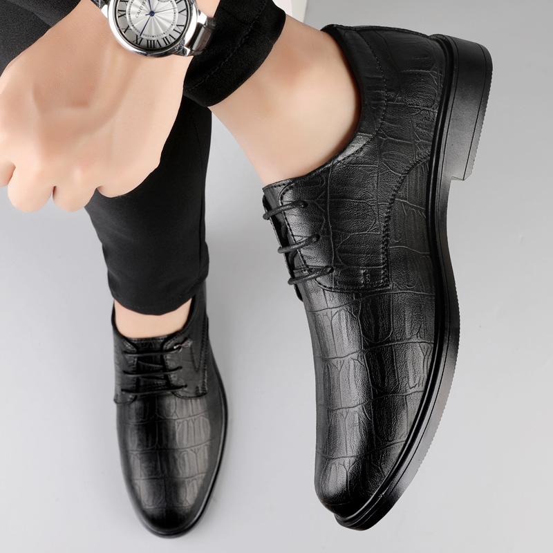 Scarpe eleganti da uomo in ver - Formal Men Daily Wear Footwear recensione e prezzo