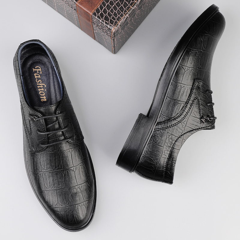 Scarpe eleganti da uomo in ver - Formal Men Daily Wear Footwear recensione e prezzo