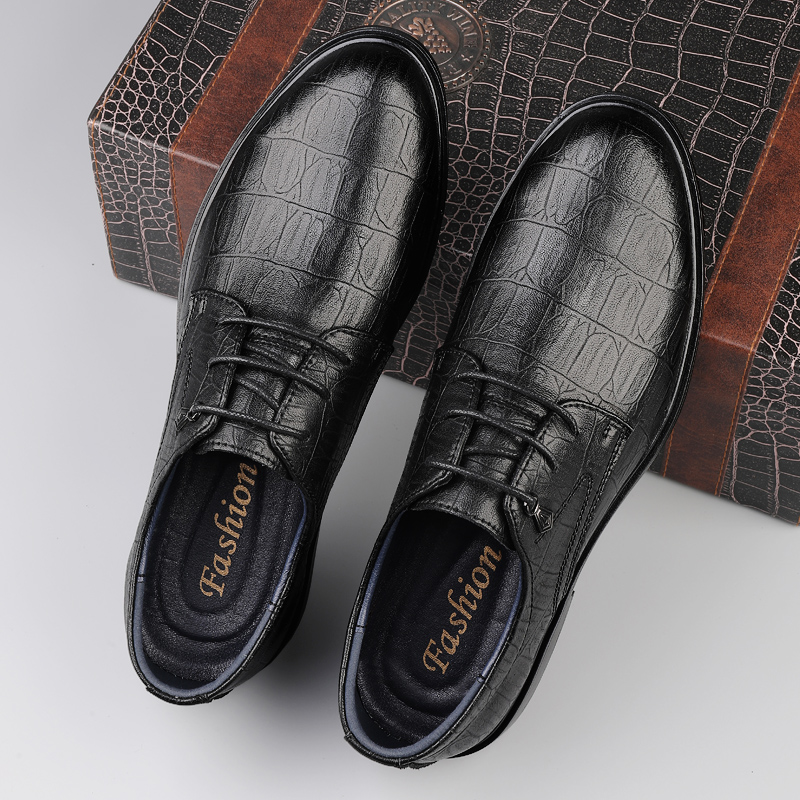 Scarpe eleganti da uomo in ver - Formal Men Daily Wear Footwear recensione e prezzo