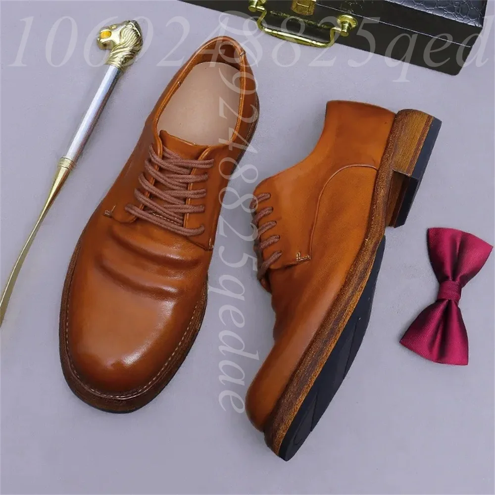 Scarpe Oxford da Uomo Fatte a  - Formal Men Daily Wear Footwear recensione e prezzo