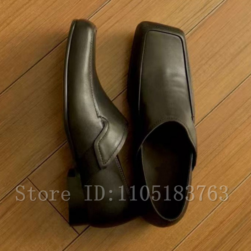 Mocassini da Uomo in Pelle Ner - Formal Men Daily Wear Footwear recensione e prezzo