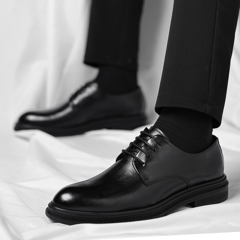 Scarpe eleganti da uomo in pel - Men Formal Wear All Black recensione e prezzo