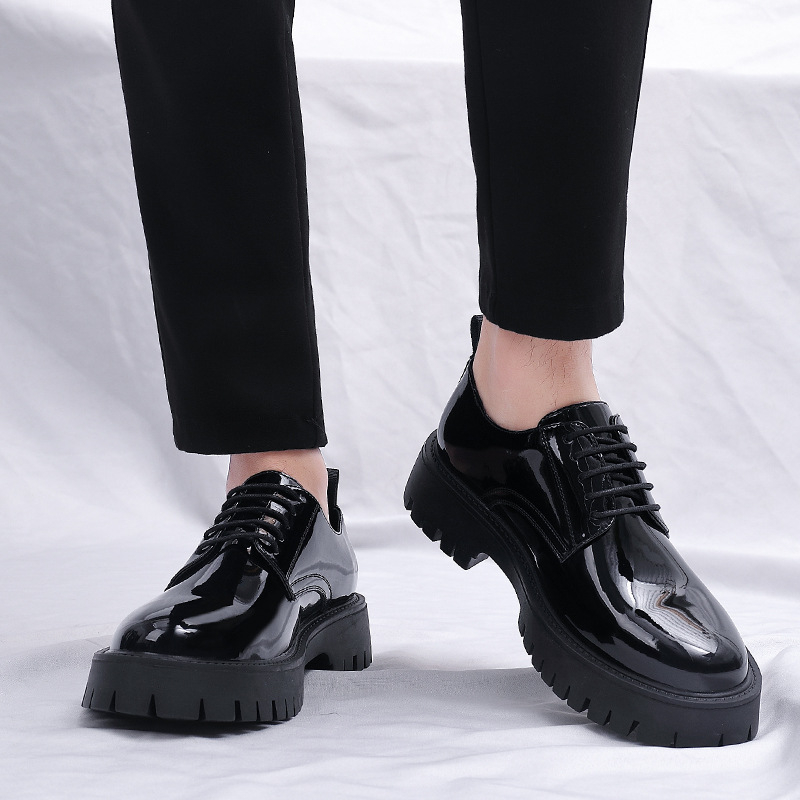Scarpe Oxford da uomo in pelle - Men Formal Wear All Black recensione e prezzo