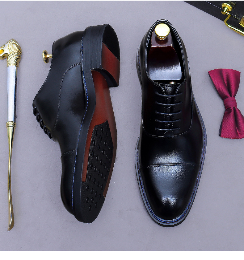 Nuove Scarpe Oxford in Vera Pe - Formal Men Daily Wear Footwear recensione e prezzo
