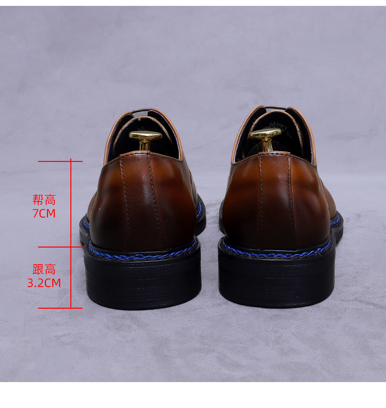 Nuove Scarpe Oxford in Vera Pe - Formal Men Daily Wear Footwear recensione e prezzo